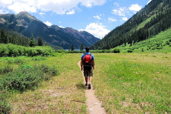 a backpacker
